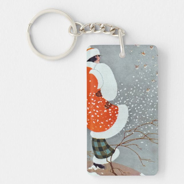 Llavero Snow Buntings - Will Hammell  (Frente)