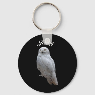 Llavero Snow Owl Personalized