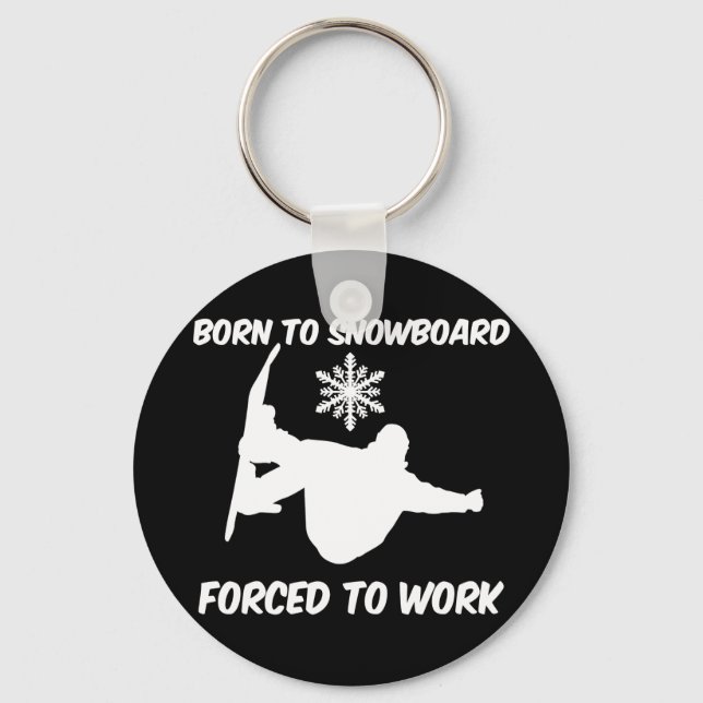 Llavero Snowboard (Anverso)