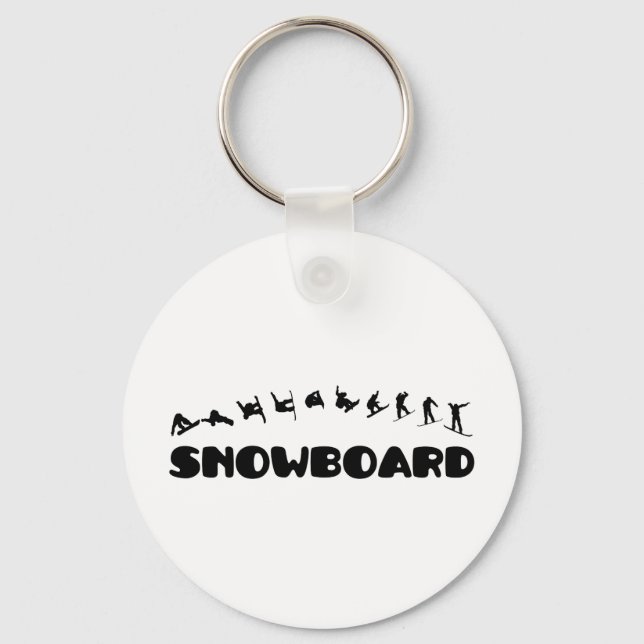 Llavero Snowboard (Anverso)