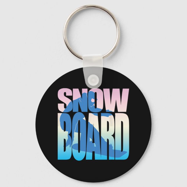 Llavero Snowboard3 (Anverso)