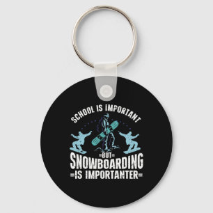 Llavero Snowboard Arte Hombres Snowboard Invierno Guay Sno