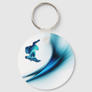 Llavero Snowboard Design Keychain