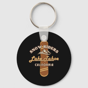 Llavero Snowboard Lake Tahoe California Snowboard Winter
