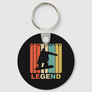 Llavero Snowboard, leyenda de snowboard estilo de los años