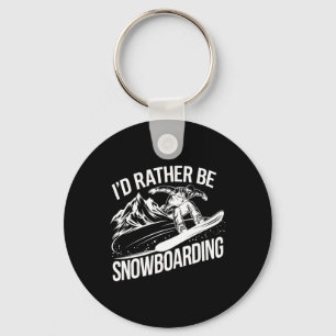 Llavero Snowboard Lover Humor Design Funny Snowboard