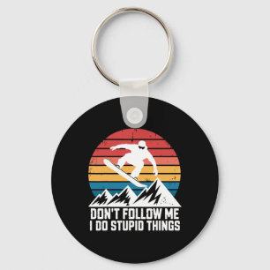 Llavero Snowboard Lover Humor Design Funny Snowboard