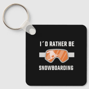 Llavero Snowboard - Prefiero estar Snowboard