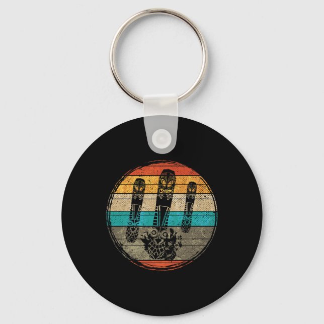 Llavero Snowboard Retro (Anverso)