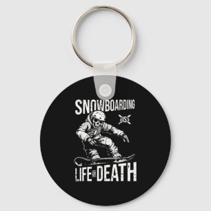 Llavero Snowboard Skeleton Snowboarding - deportes de invi