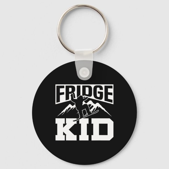Llavero Snowboard Snowboard Fridge Kid 1 (Anverso)