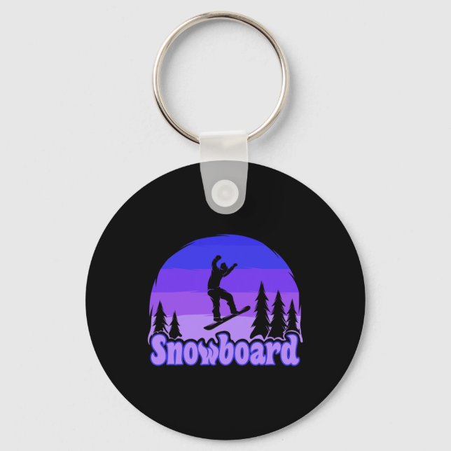 Llavero Snowboard Snowboard Snowboard Snowboard 1 (Anverso)