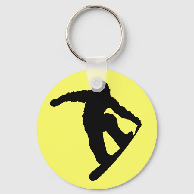 Llavero Snowboarder (Anverso)