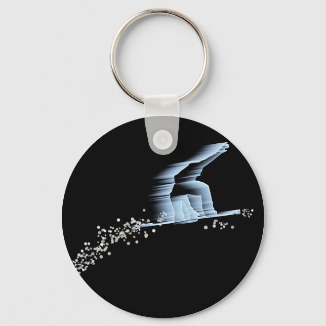 Llavero Snowboarder Keychain (Anverso)
