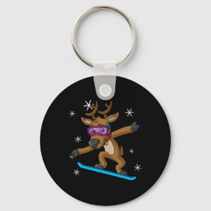 Llavero Snowboarder, reno, snowboarding Snowbo