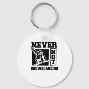 Llavero Snowboarder Snowboard - Snowboard Deportes de invi