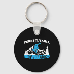 Llavero Snowboarding Winter Y Mountain Spor En Pensilvania