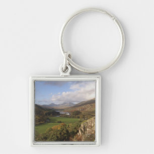 Llavero Snowdon desde Capel Curig, Gwynedd, Gales (RF)