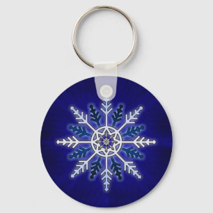 Llavero Snowflake de invierno