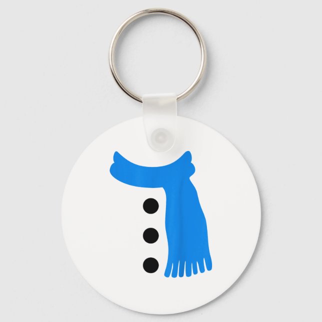 Llavero Snowflake Snowman Costumes Christmas Family Matchi (Anverso)