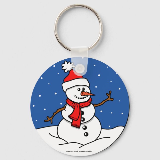 Llavero Snowman Keychain (Anverso)