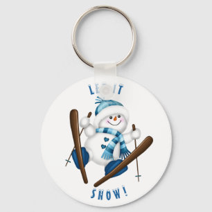 Llavero Snowman Snow Skip Snowflake