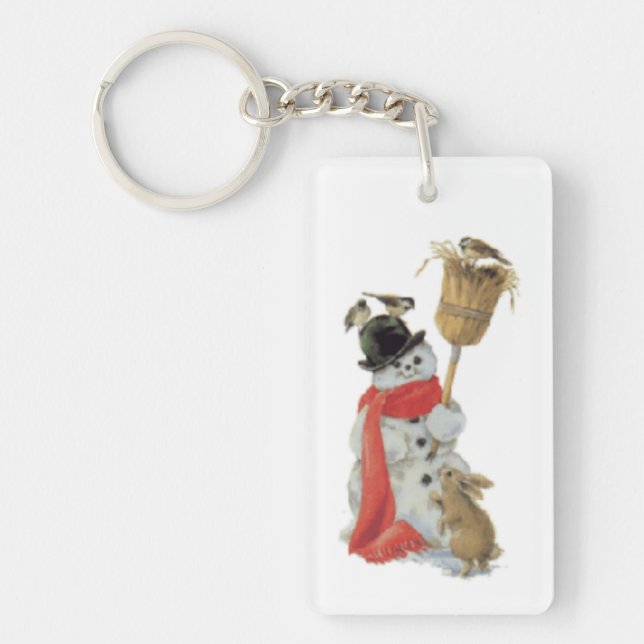 Llavero Snowman Y Amigos (Frente)