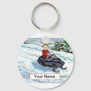 Llavero Snowmobile - Personalizado masculino