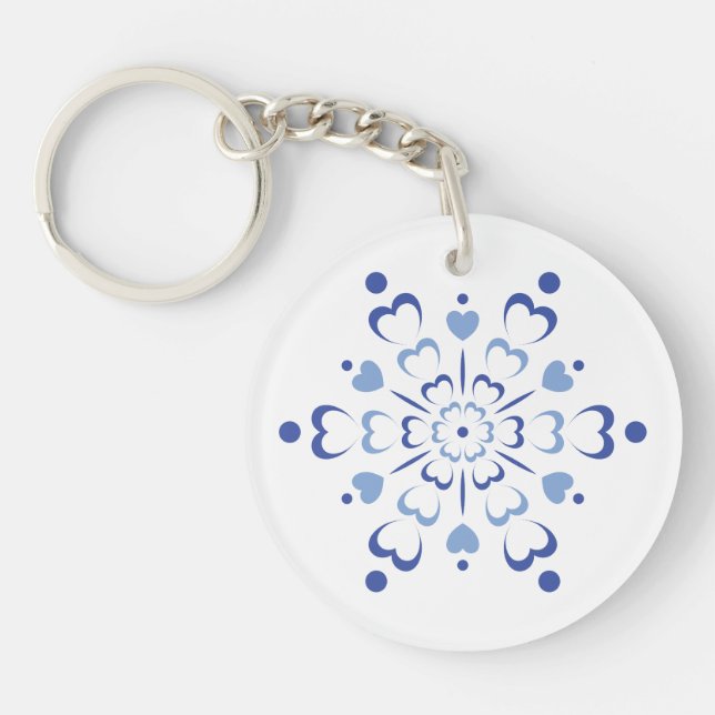 Llavero Snowy Heartburst (Frente)