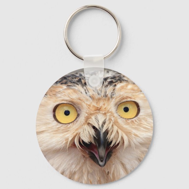 Llavero Snowy Owl (Anverso)