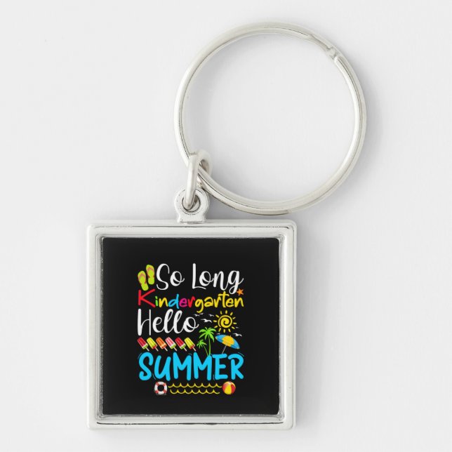 Llavero So Long Kindergarten Grado Hello Summer (Frente)