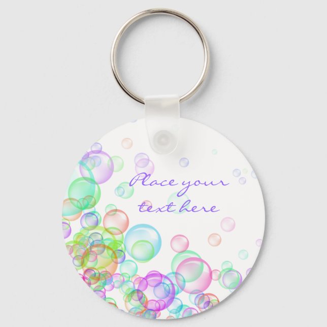 Llavero Soap Bubbles (Anverso)