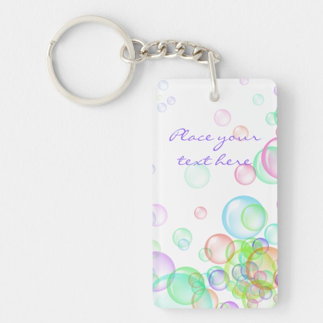 Llavero Soap Bubbles (Frente)