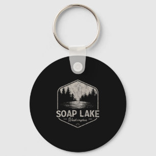 Llavero Soap Lake Washington al aire libre Vintage 3
