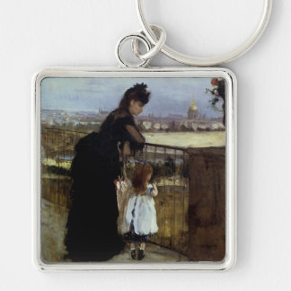 Llavero Sobre el balcón de Berthe Morisot