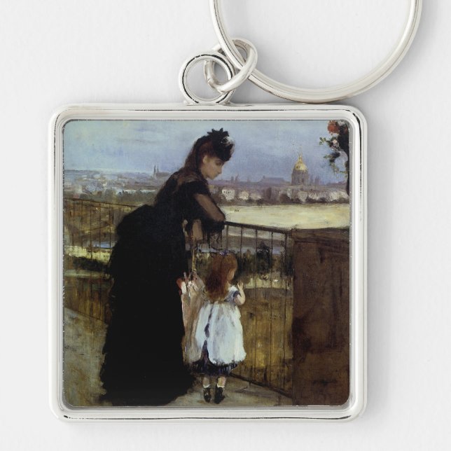 Llavero Sobre el balcón de Berthe Morisot (Frente)