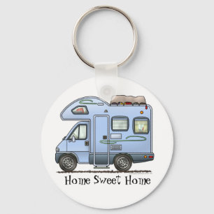 Llavero Sobre el Cab Camper RV Keychain HSH