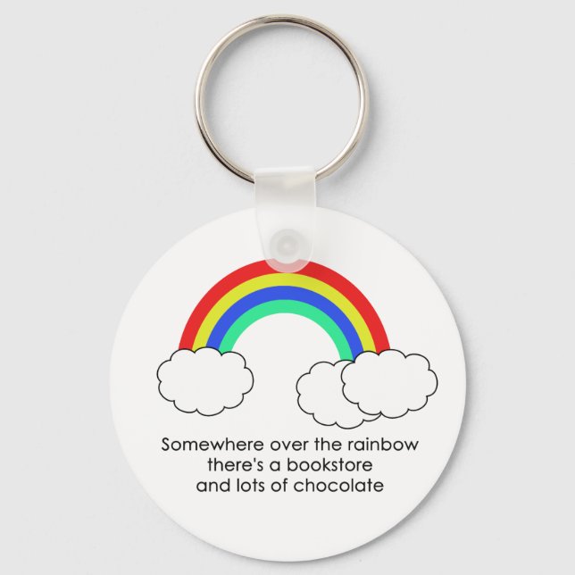 Llavero Sobre la cadena de claves del arco iris (luz) (Anverso)