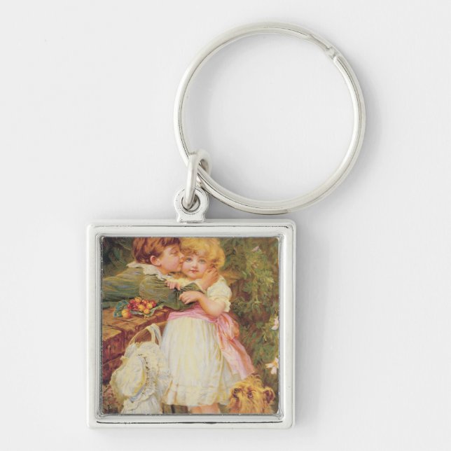 Llavero Sobre la pared del jardín (Frente)