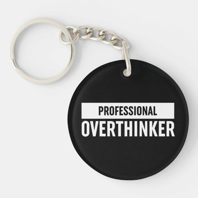 Llavero Sobrepensador profesional (Frente)