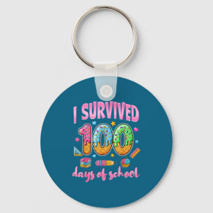 Llavero Sobreviví 100 Días de Escuela I Kid Groovy