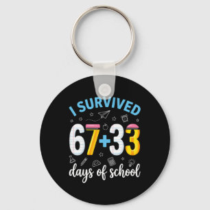 Llavero Sobreviví 100 Días De Escuela Seis Siete Meme Ense
