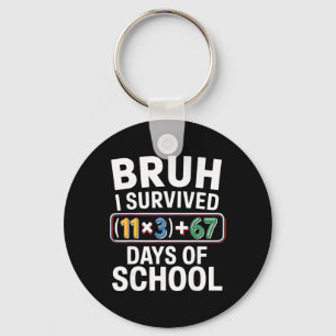 Llavero Sobreviví 100 Días Escuela Bruh Ecuación Matemátic
