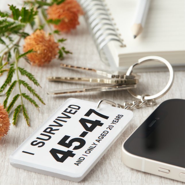 Llavero Sobreviví 45-47 (Frente Derecha)