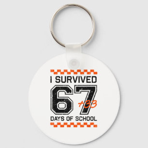 Llavero Sobreviví 67 + 33 Días De Escuela Matemáticas Del
