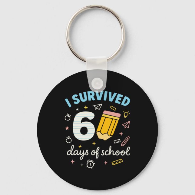 Llavero Sobreviví-67-Días-De-Colegio (Anverso)