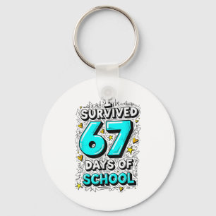 Llavero Sobreviví 67 Días De Maestros De Escuela Alumnos D