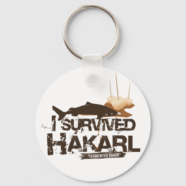Llavero Sobreviví a Hákarl Keychain (Anverso)
