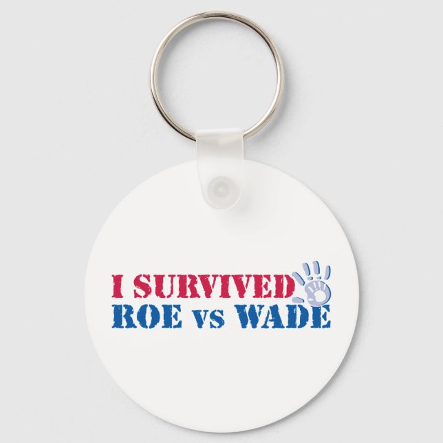 Llavero Sobreviví a Roe vs Wade (mano) (Anverso)