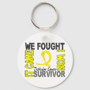 Llavero Sobreviviente 5 Cáncer testicular